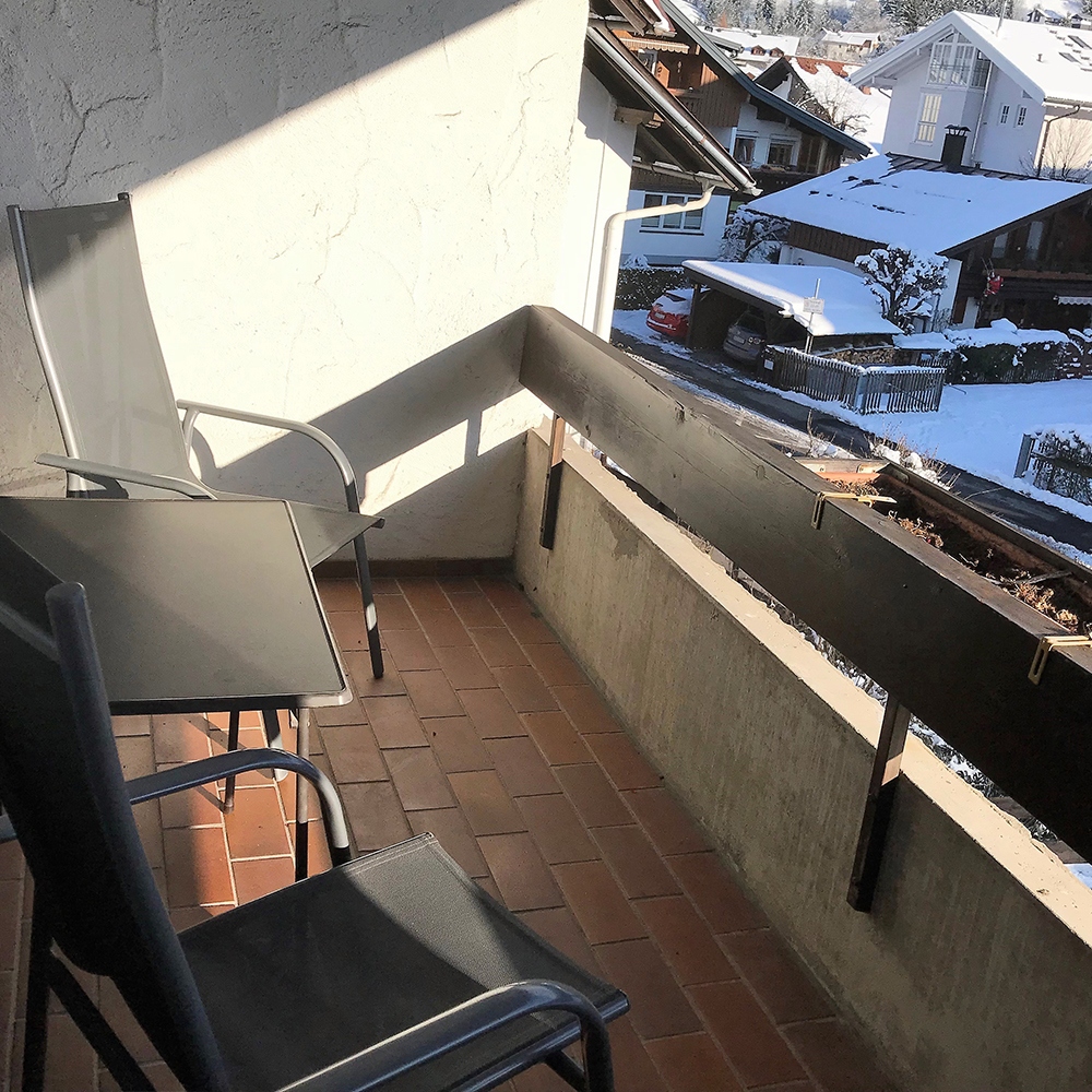 Balkon Südausrichtung