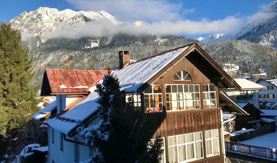 Blick aus dem Fenster