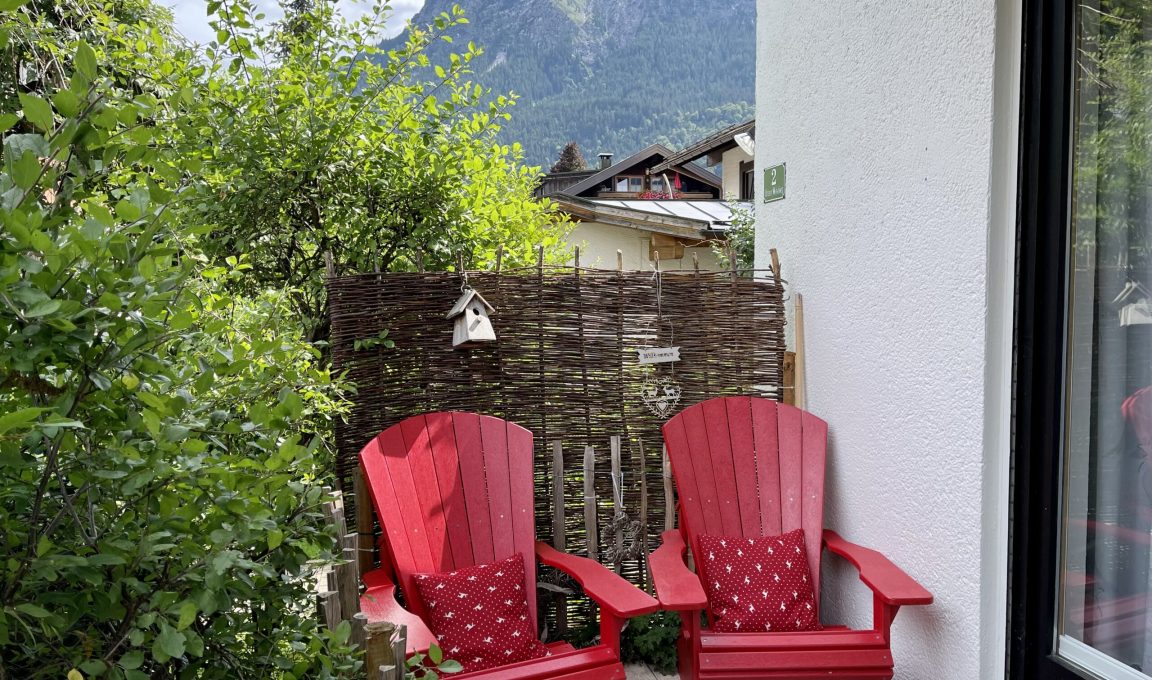 Terrasse Fewo Glücksschmiede